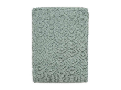 Jollein - Blanket River Pale - Ash Green Fleece - 75x100cm