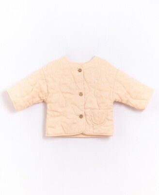 Play Up - Linen jacket with button openings - Basketry