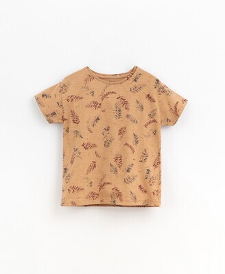 Play Up - T-shirt in printed organic cotton