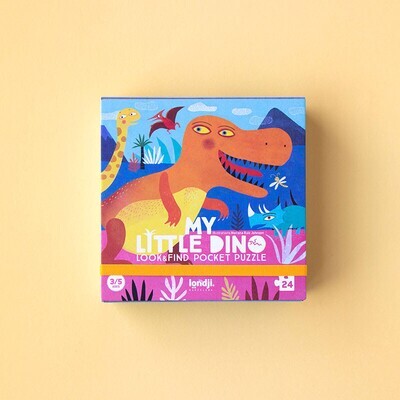 Londji - My Little Dino - Look & Find Pocket Puzzle