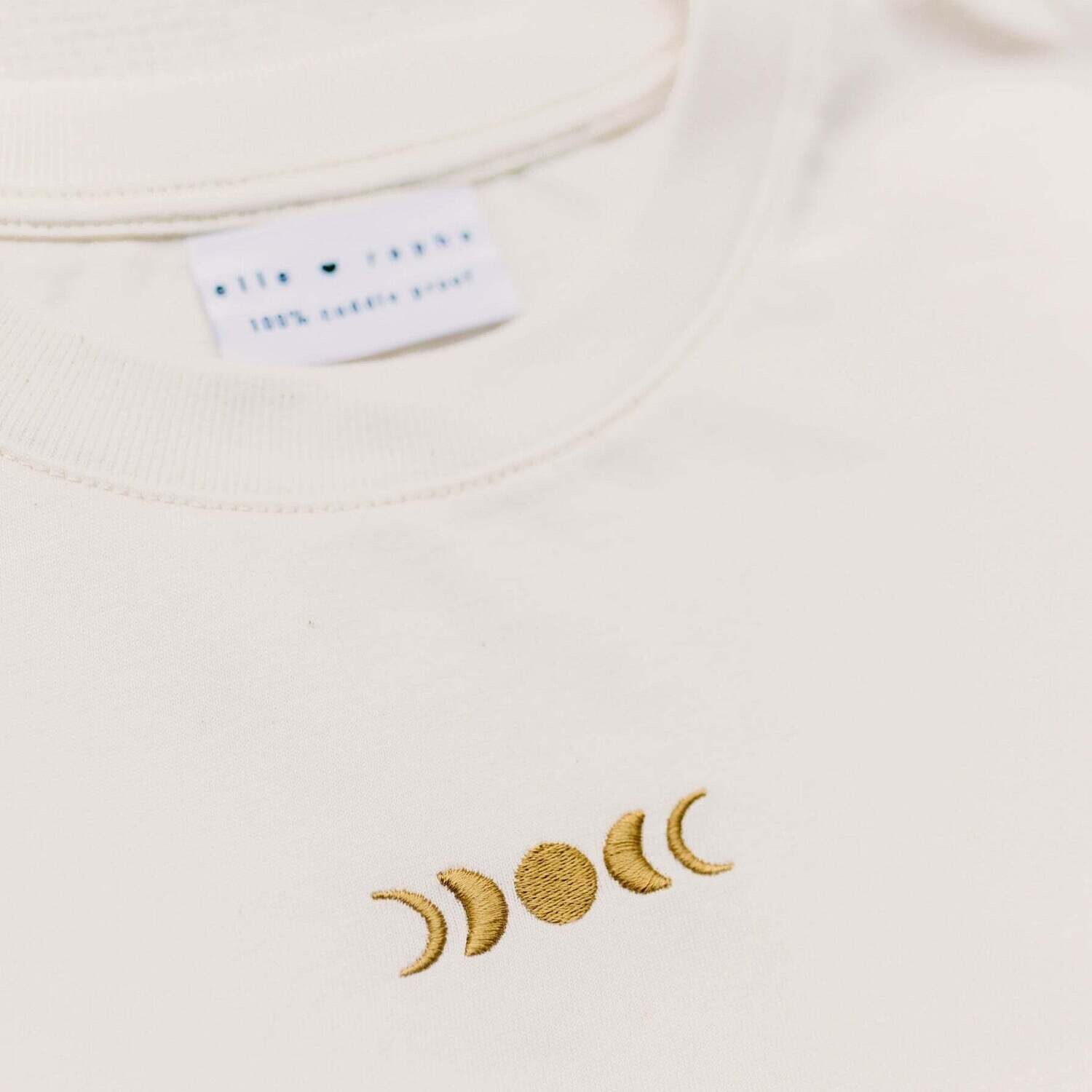 Elle and Rapha - Ivory Full Moon T-shirt