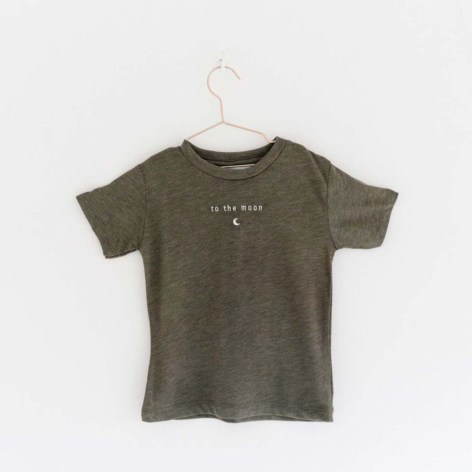 Elle and Rapha - Khaki To The Moon Mini T-shirt