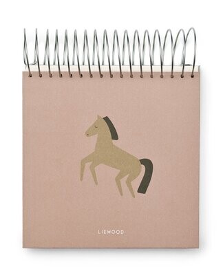Liewood - Shelly Sketch Book - Horses / Pale Tuscany