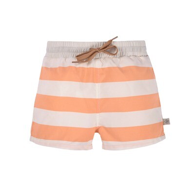 Lassig - LSF Boardie Shorts Block Stripes - Milky/Peach