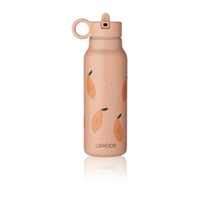 Liewood - Falk Water Bottle 350 Ml - Papaya / Pale Tuscany
