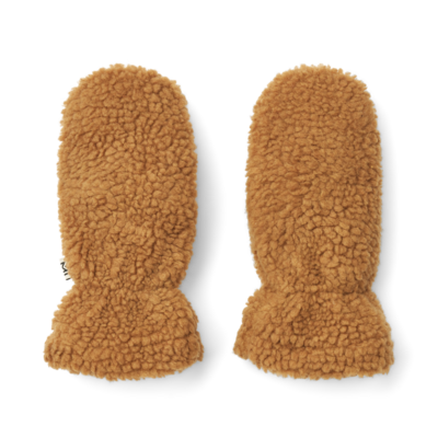 Liewood - Grethe Pile Gloves - Golden Caramel