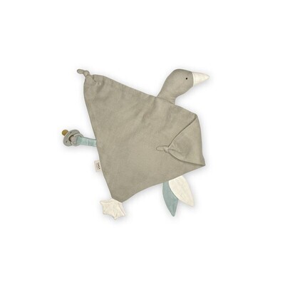 Saga - Cuddle Cloth Goose - Green Tea