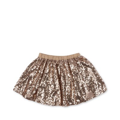 Konges Slojd - Starla Sequin Skirt - Gold Blush