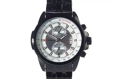 Horloge van Curren zwart