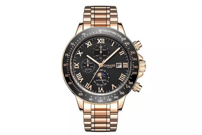 Race Calendar Automatic Rose herenhorloge van Gamages