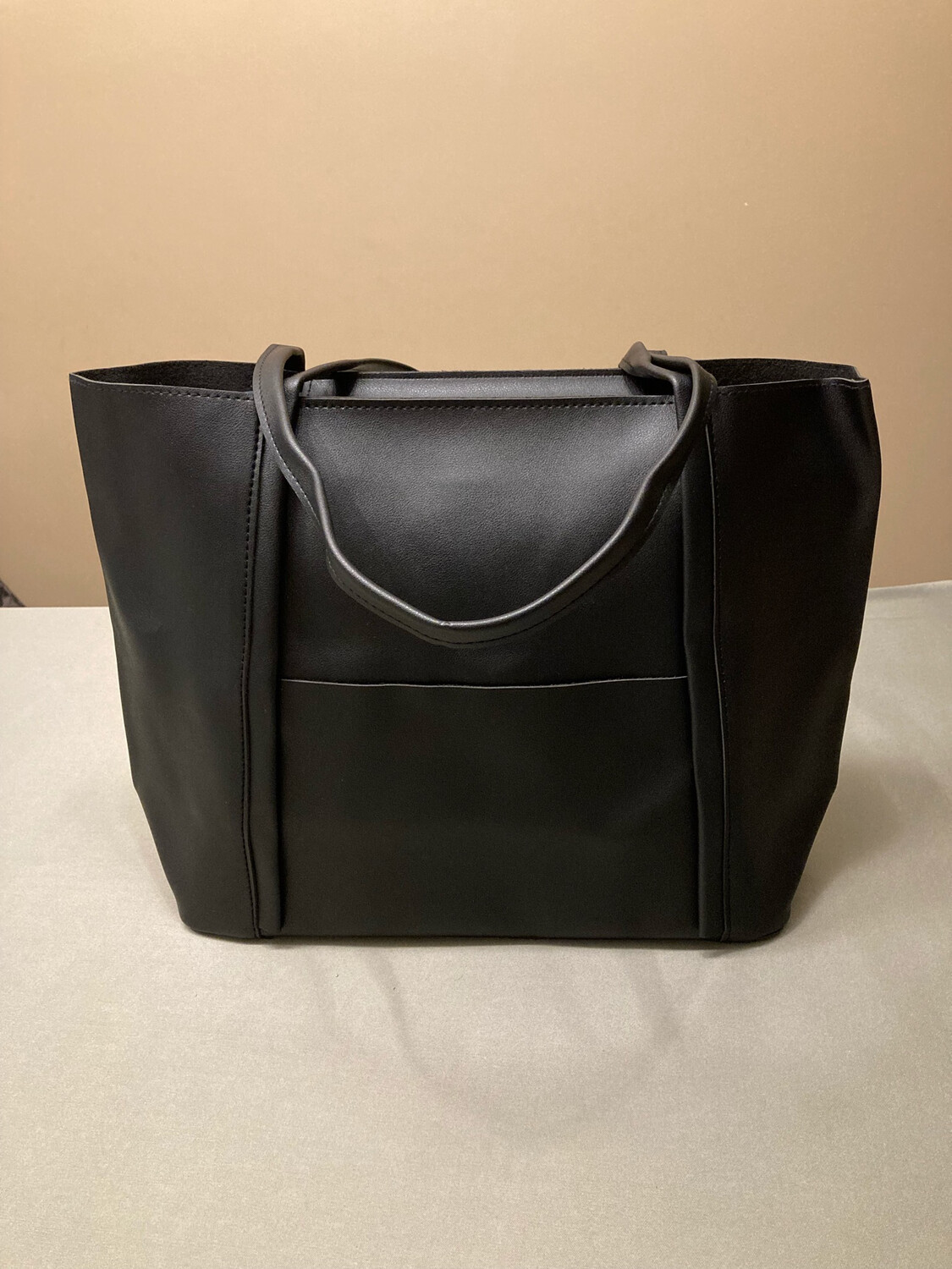 Shopper zwart 45x32x14cm