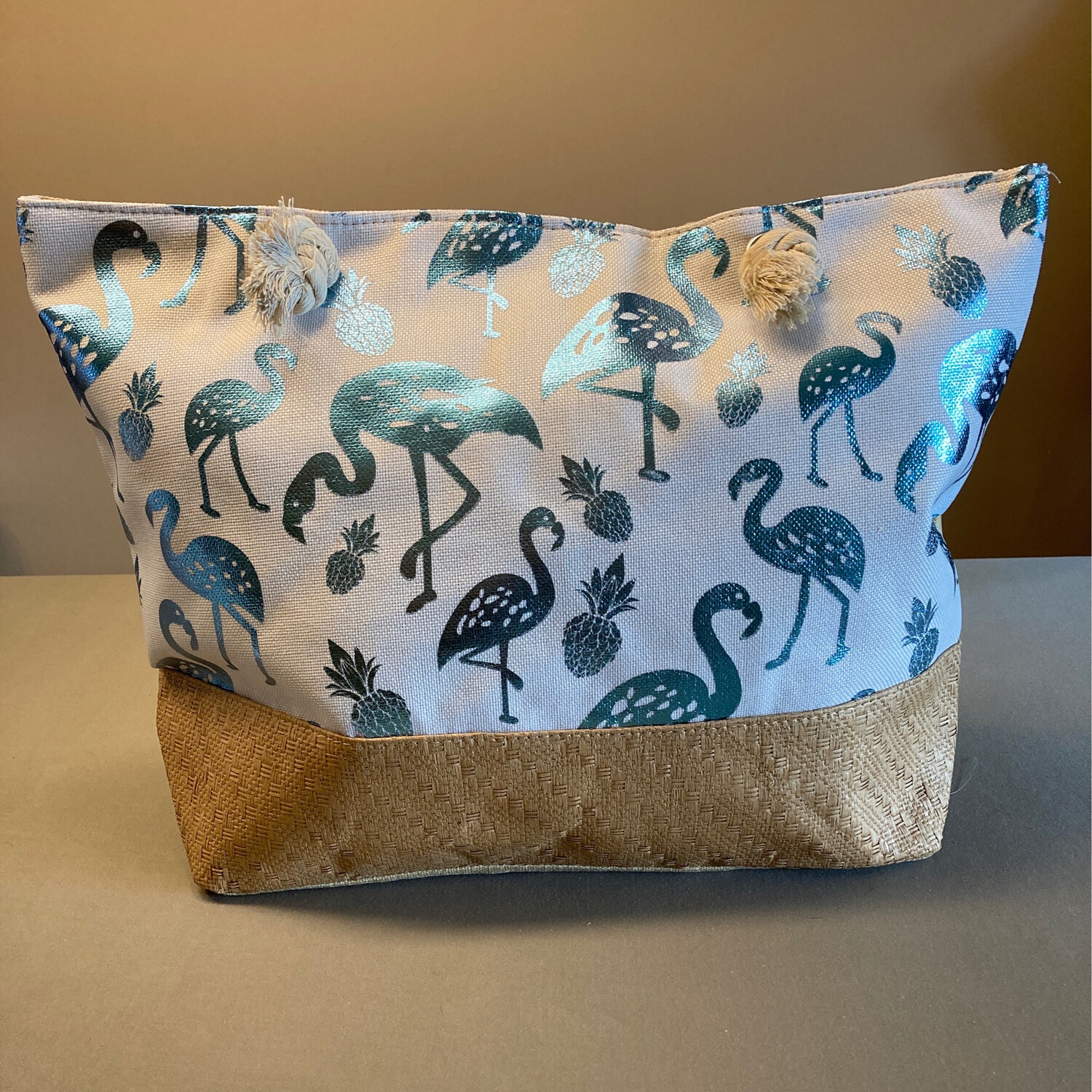 Strandtas flamingo sale