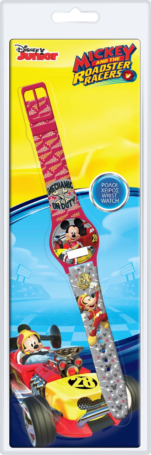 Horloge kind Walt Disney Mickey Mouse Roadster Racers