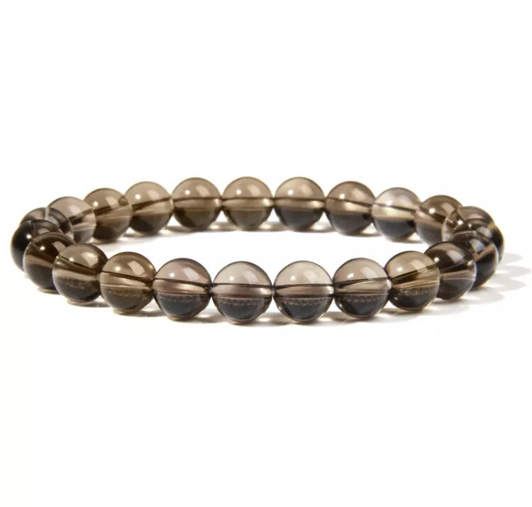 Bracelet with brown beads