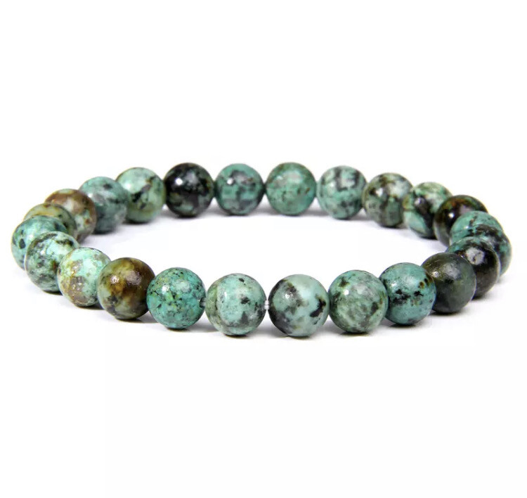 Natuursteen kralen armband turquoise