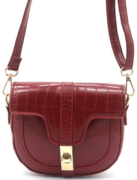 Kleine handtas rood 15x19x5cm