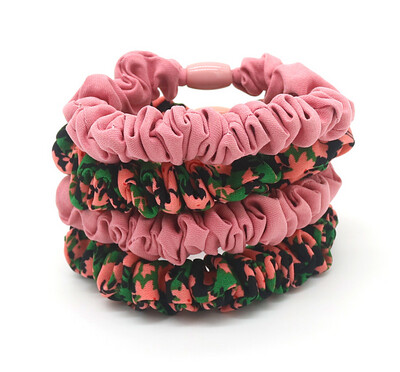 Scrunchies 4pcs Roze