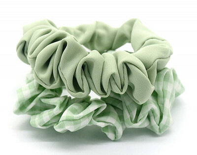 Scrunchies 2pcs Groen