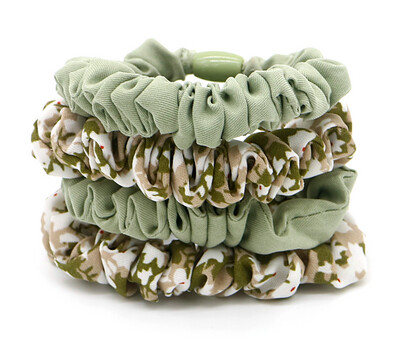 Scrunchies 4pcs Groen