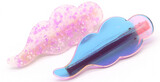 Haarspeld Shiny Clouds 7cm Paars