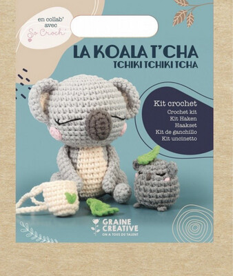 Kit Amigurumi Koala 125mm