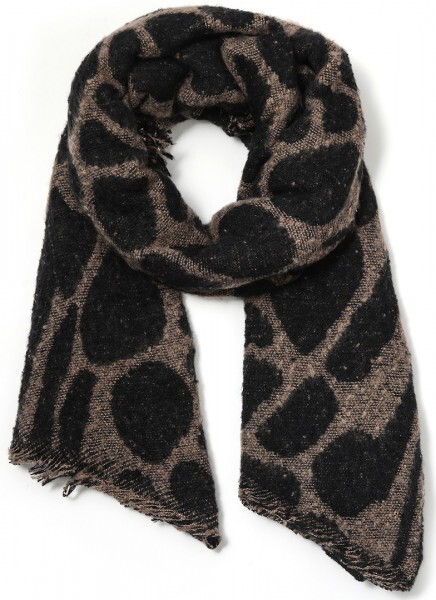Wintersjaal Print Giraf-Zebra 180x65cm (3 Kleuren)