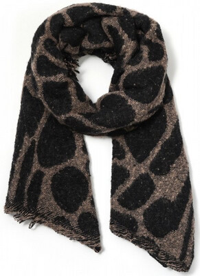 Wintersjaal Print Giraf-Zebra 180x65cm (3 Kleuren)
