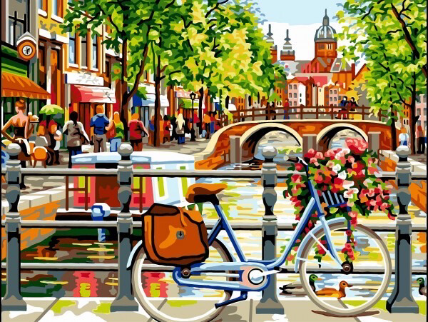 Schilderen Op Nummer Canal 50x40cm