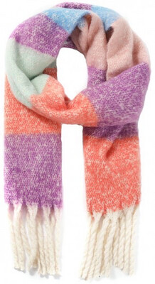 Gestreepte Sjaal 200x35cm (3 Kleuren)
