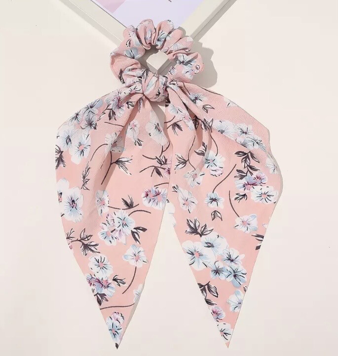 Haarsjaal Gebloemd (4 Kleuren)