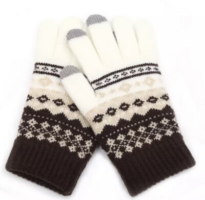Handschoenen Winterprint (3 Kleuren)