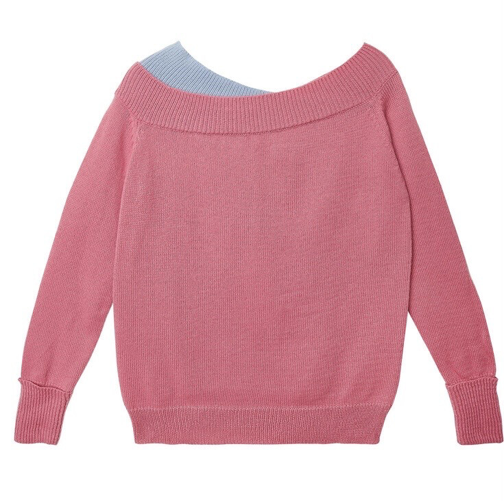 Off-shoulder Trui (2 Kleuren)