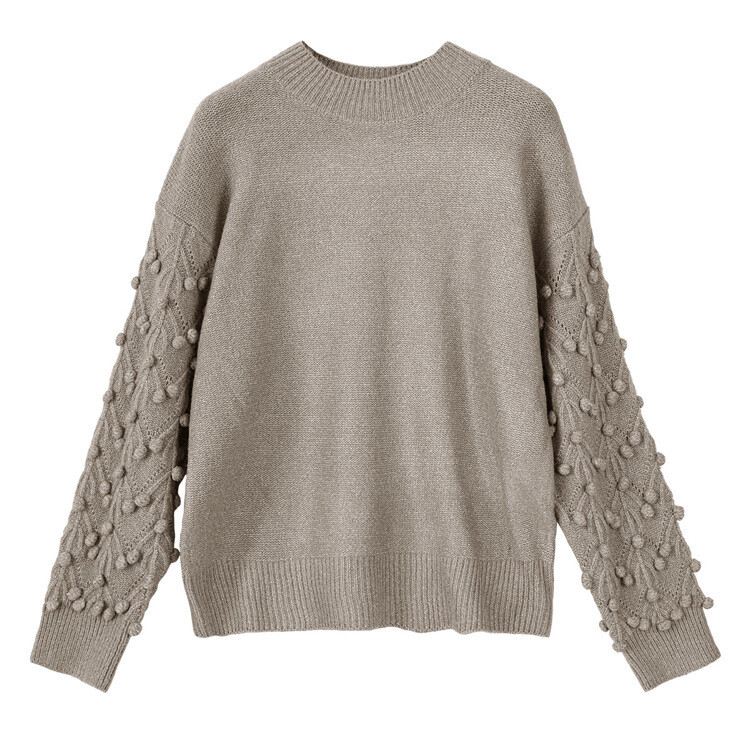 Trui Met Gestippelde Details (5 Kleuren)