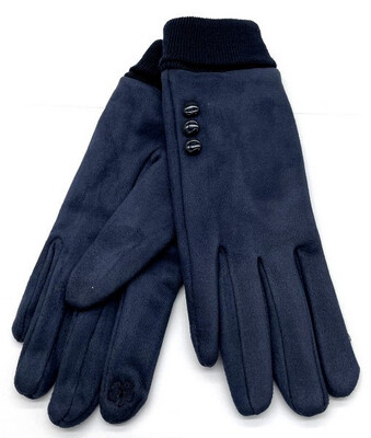 Handschoenen met knopjes (2 kleuren)