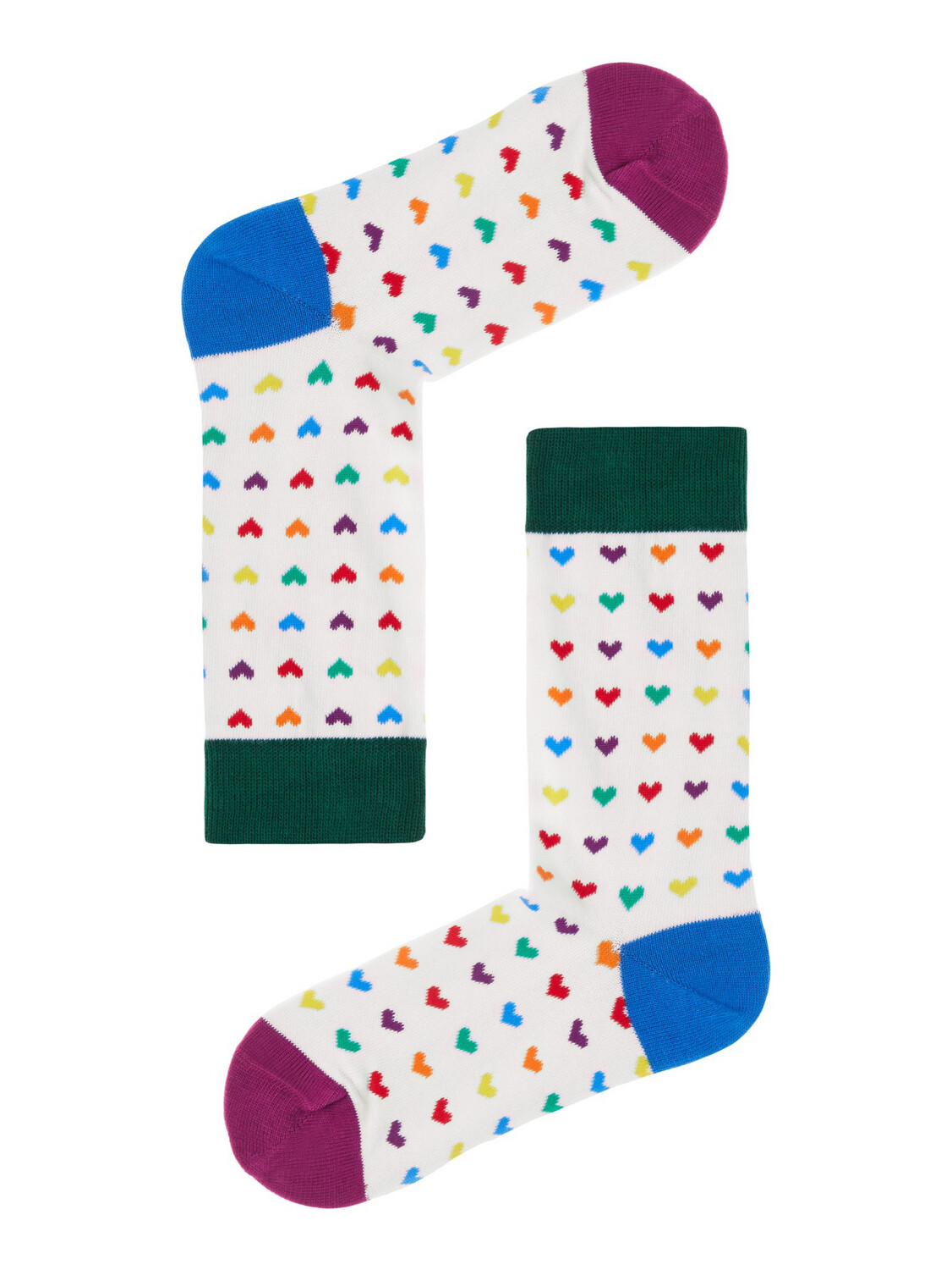 Heart socks eco