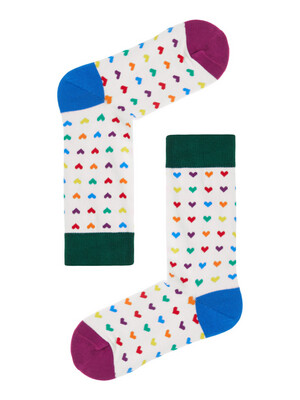 Heart socks eco