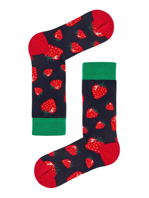 Strawberries bio socks