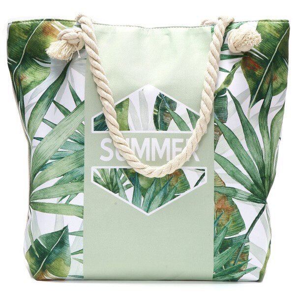 Strandtas summer 44x36x12cm (4 kleuren)