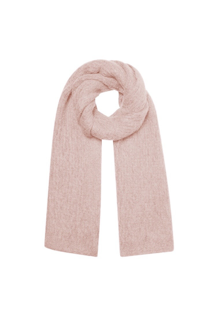 Sjaal gebreid effen (22 kleuren)
