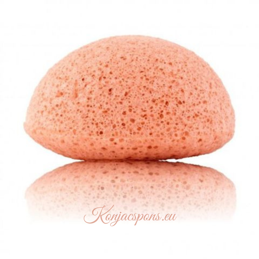 Konjacspons French Pink Clay - Verzorgend (16+)