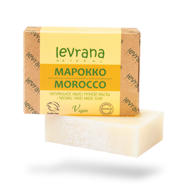 ТМ Levrana Натуральное мыло ручной работы Марокко, 100гр
