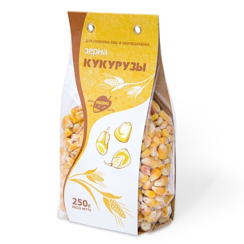 "Образ жизни" Зерна кукурузы, 250 гр