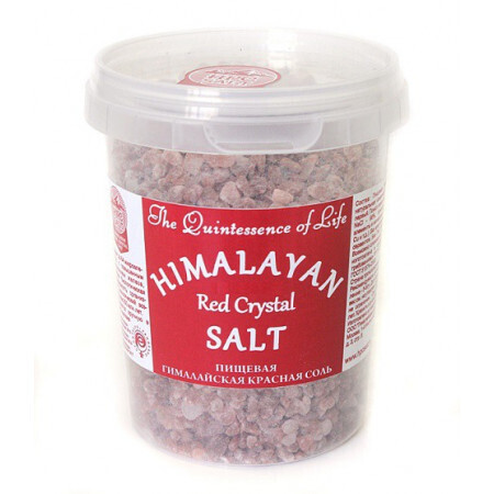 Соль гималайская красная  HPCSalt, 284 грамма (крупный помол)