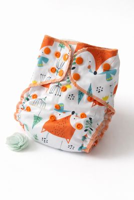 Viss-vienā bambusa autiņbiksīte ar papildus ieliktnīti