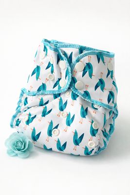 Viss-vienā bambusa autiņbiksīte ar papildus ieliktnīti