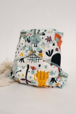 Viss-vienā bambusa autiņbiksīte ar papildus ieliktnīti