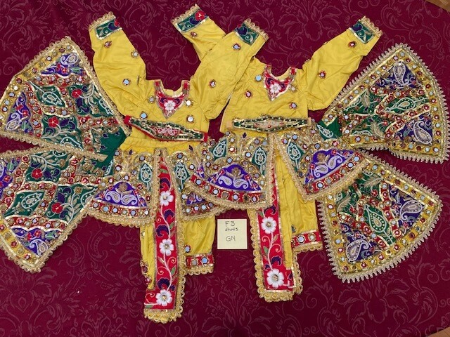 ZZ Big GN Deity Outfit F-3 with dhotis