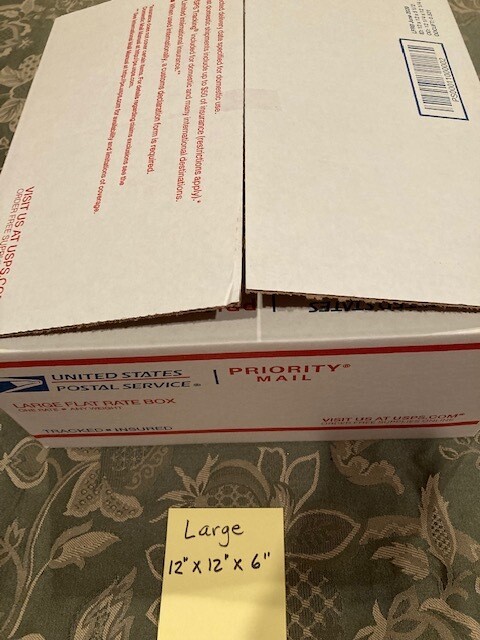 A Priority Mail Shipping - Large Box