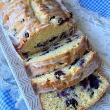 Y Mini Blueberry-Orange Loaf Cake- Blueberry Frosting - VEGAN