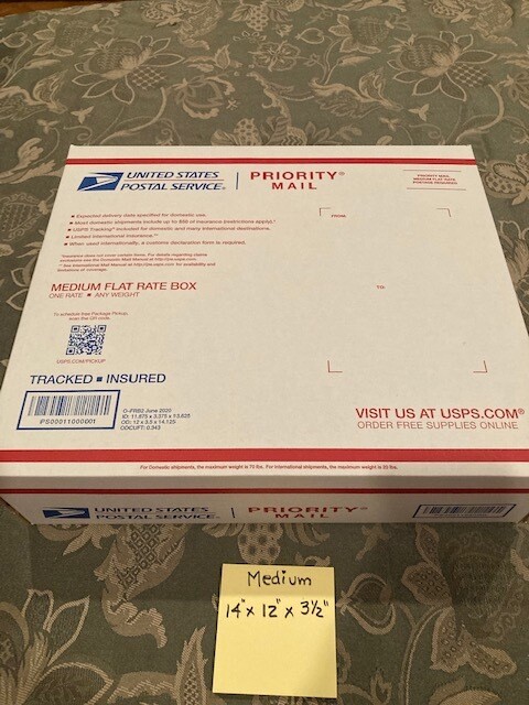 ZZZ Priority Mail Shipping - Medium Box